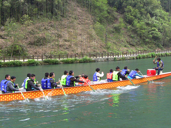 泗溪旅游-划龙舟