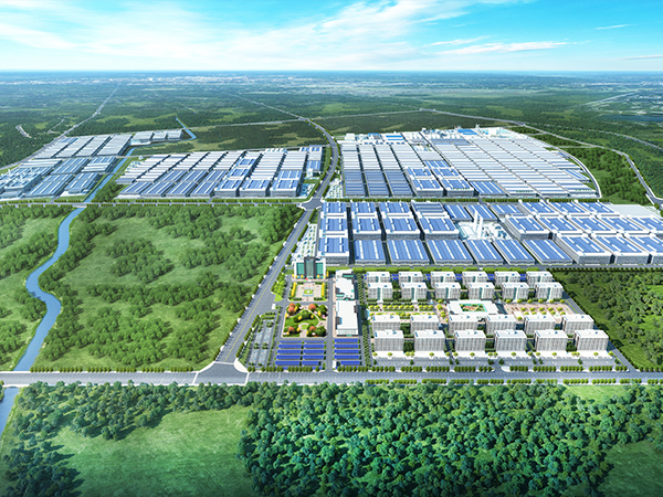 邦普一体化电池材料产业园市政道路