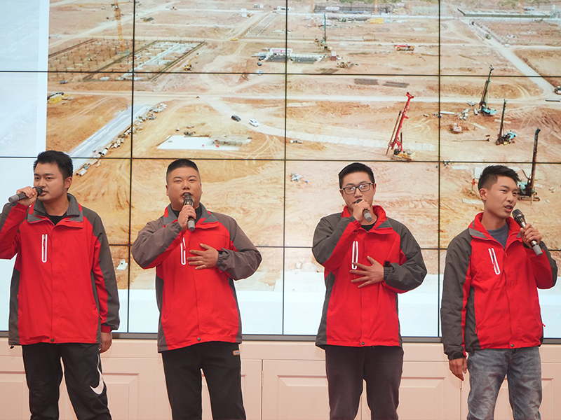 2025年1月22日  公司年会合唱《明天会更好》