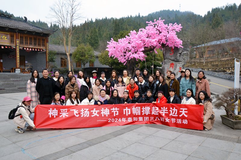 神采飞扬女神节  巾帼撑起半边天 | 2024年泰和集团三八妇女节户外拓展活动